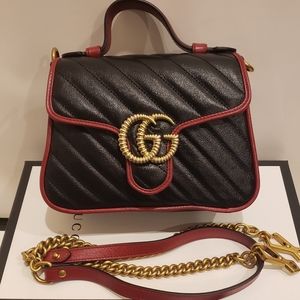 Gucci marmont top handle mini